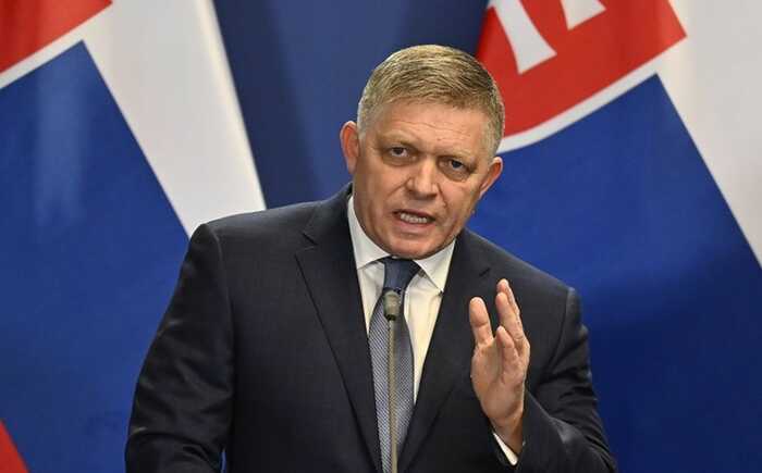 Премʼєр Словаччини Фіцо пірнув у річку, аби довести, що здоровий